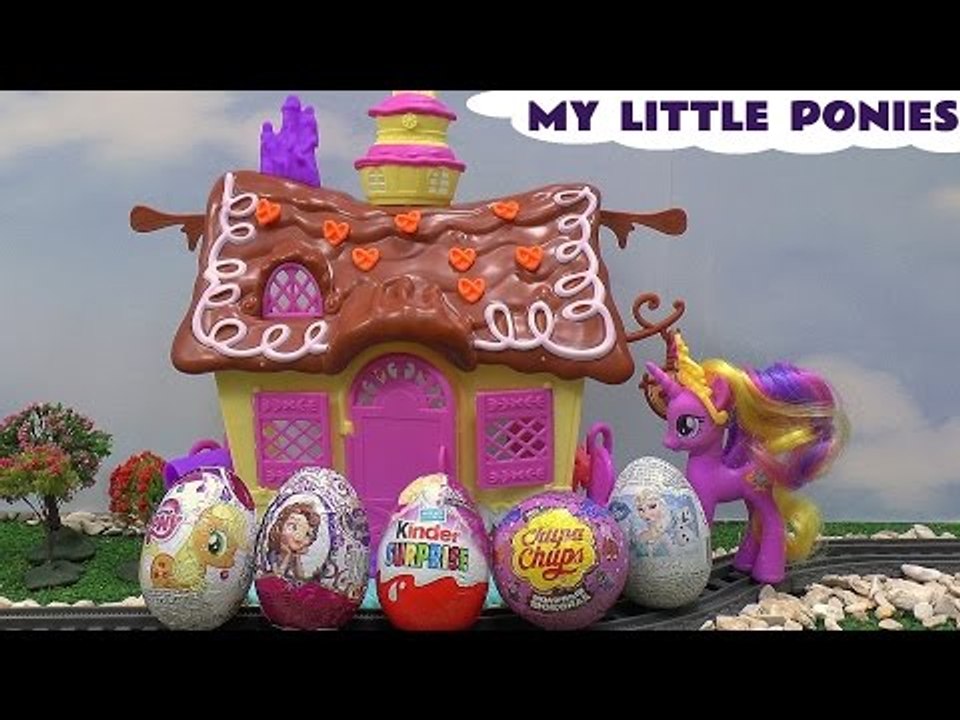 My Little Pony POP Sweet Shop Surprise Eggs Peppa Pig Chupa Chups Frozen MLP Sofia The First Barbie