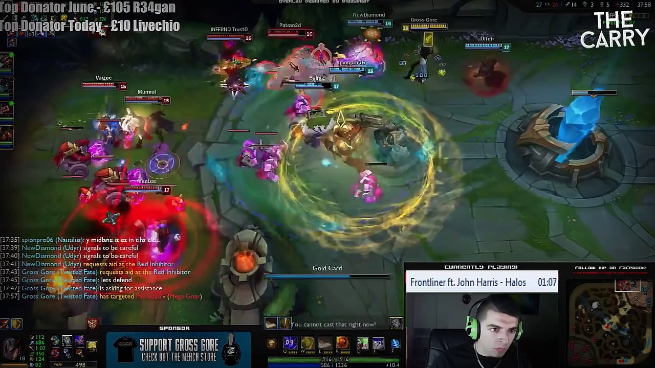 Gross Gore Montage - Best Twisted Fate Plays