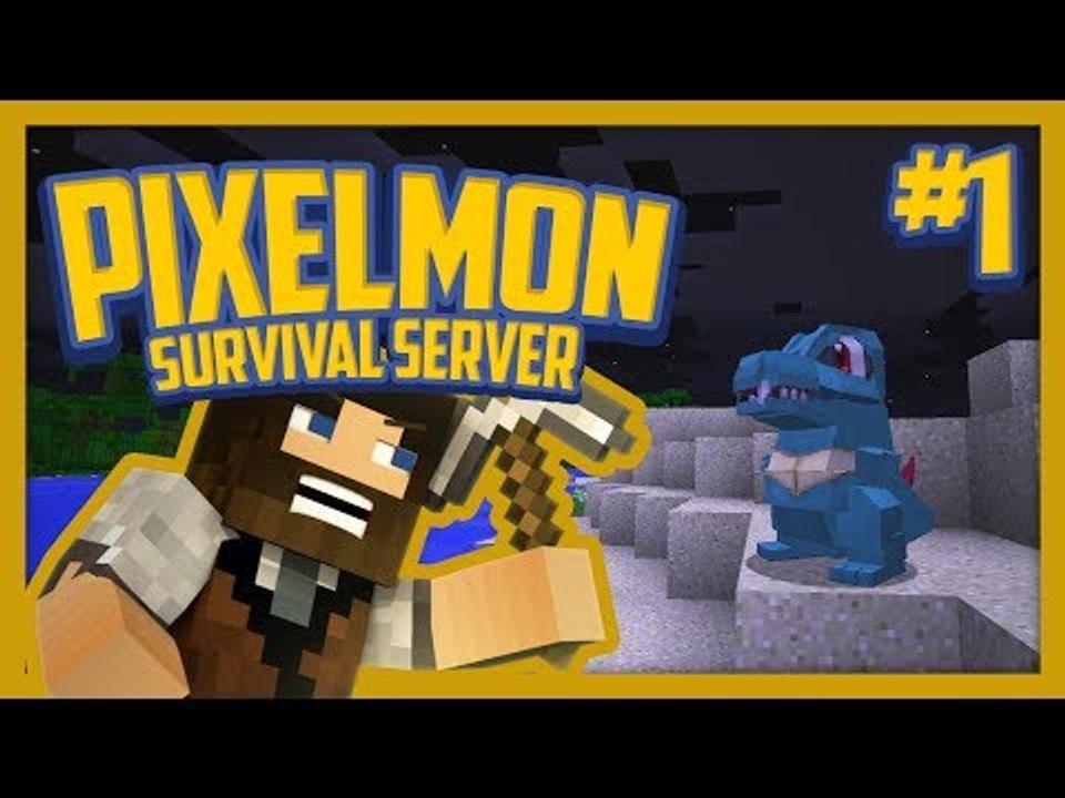 Pixelmon Survival Server (Minecraft Pokemon Mod) Lets Play Ep.1 Log Resort!  - video Dailymotion