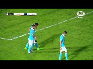 Doble error de Marcos Díaz y gol de Calcaterra para Cristal
