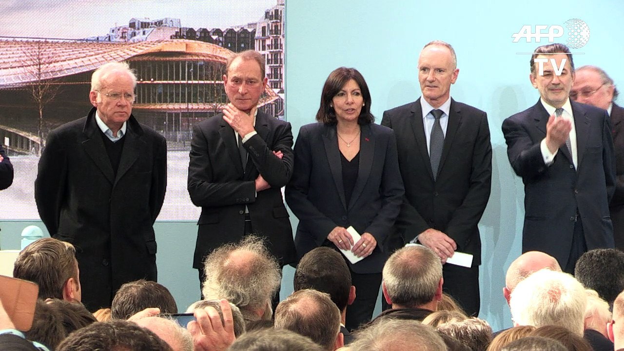 Paris: Anne Hidalgo inaugure la Canopée des Halles