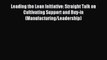 Download Leading the Lean Initiative: Straight Talk on Cultivating Support and Buy-in (Manufacturing/Leadership)