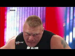 Big Show and Brock Lesnar come face-to-face- Raw_ Jan. 20_ 2014