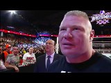 Brock Lesnar brawls with Mark Henry- Raw_ March 3_ 2014