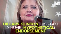 President Jed Bartlet Endorses Hillary Clinton