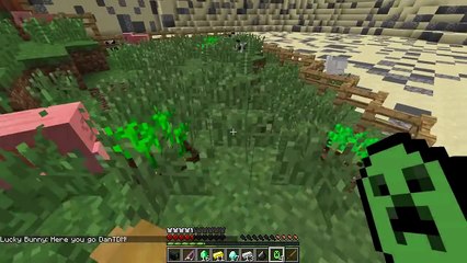 Minecraft | EVIL RABBIT CHALLENGE!! | Custom Mod Minigame