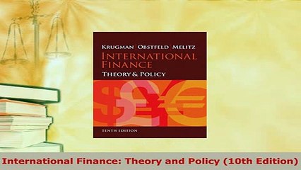 PDF  International Finance Theory and Policy 10th Edition Download Full Ebook