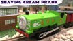 Thomas and Friends Happy Trains Shaving Cream Prank Thomas The Tank Engine Duck Gordon Toy Trains