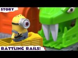 Thomas  And Friends Minions Cars Avengers Ultron Play Doh Toy Story Rattling Rails Hulk Wolverine