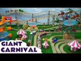 Giant Thomas and Friends Carnival Trackmaster Play Doh K'nex Tomy Plarail Funfair Toy Trains Knex