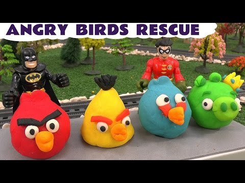 Imaginext Batman Rescue Play Doh Angry Birds Thomas & Friends Cars Avengers Hulk Spider-Man
