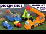 Thomas The Train Play Doh Diggin Rigs Accident Crash Rescue Lego Surprise Eggs Toy Story Peppa
