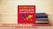 PDF  FOREIGN AFFILIATE MARKETING 2016 How to find profitable and untapped foreign keywords PDF Online