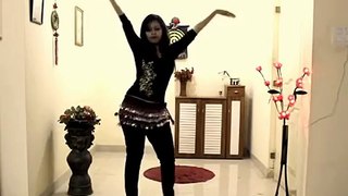 Belly Dancing (First Attempt)- on Aga Bai (Aiyyaa)