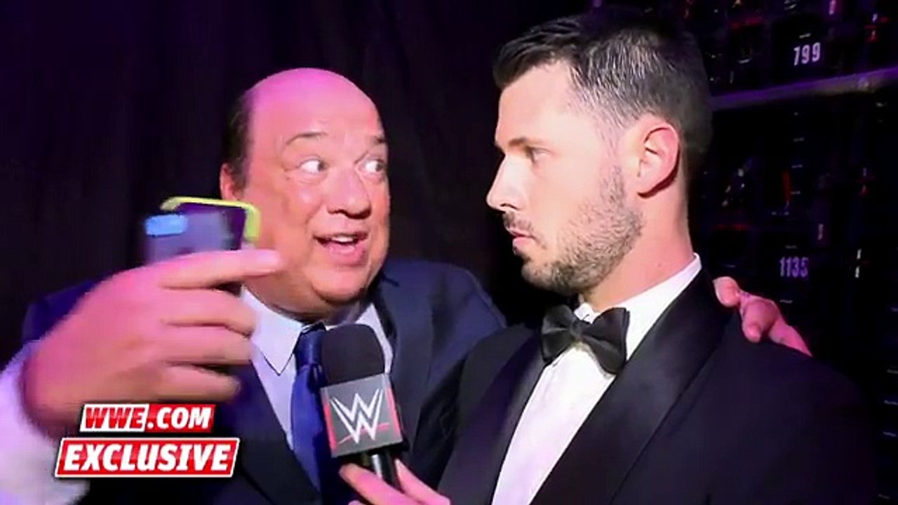 Paul Heyman rejoices after Lesnar's win over Ambrose- WrestleMania 32 Exclusive, April 3, 2016