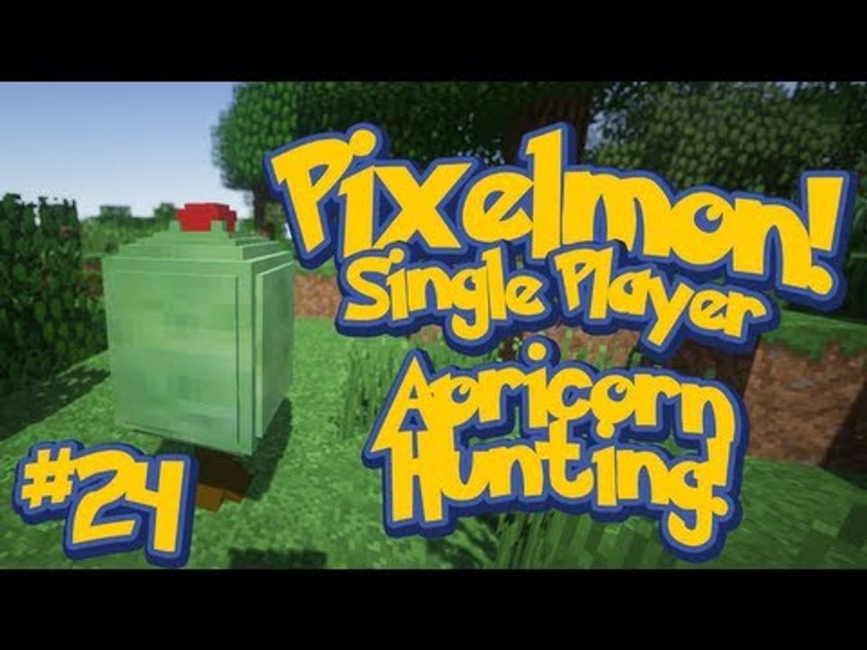 Pixelmon (Minecraft Pokemon Mod) Single Player Ep.24 Apricorn Hunting!