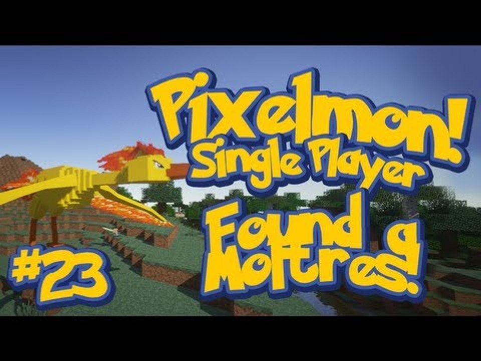 Pixelmon (Minecraft Pokemon Mod) Single Player Ep.23 Found a MOLTRES!