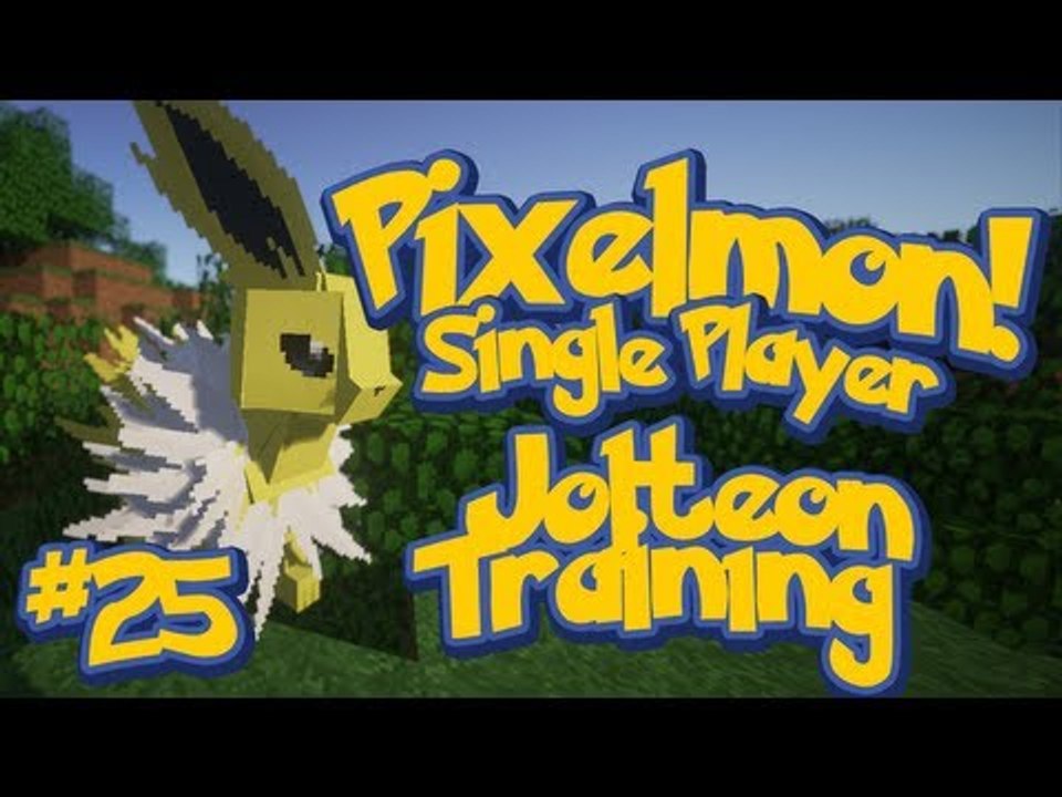 Pixelmon (Minecraft Pokemon Mod) Single Player...