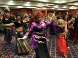 Belly Dancers Performing UK Guinness Book World Record