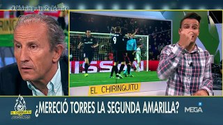 ¿Mereció Torres la segunda amarilla?