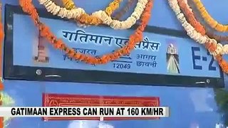 India's fastest train, Gatimaan Express, launched