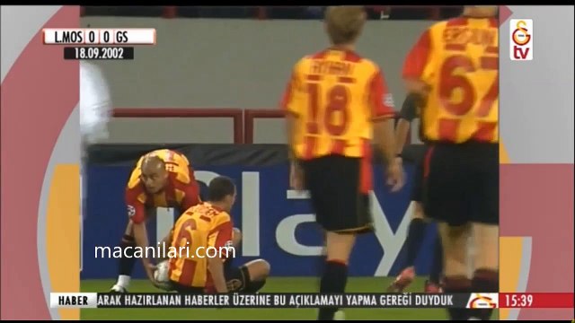 [HD] 18.09.2002 - 2002-2003 UEFA Champions League Group H Matchday 1 Lokomotiv Moskova 0-2 Galatasaray