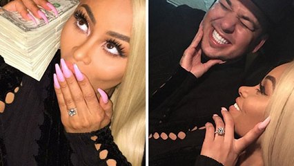 Rob Kardashian And Blac Chyna ENGAGED!!