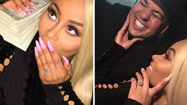 Rob Kardashian And Blac Chyna ENGAGED!!