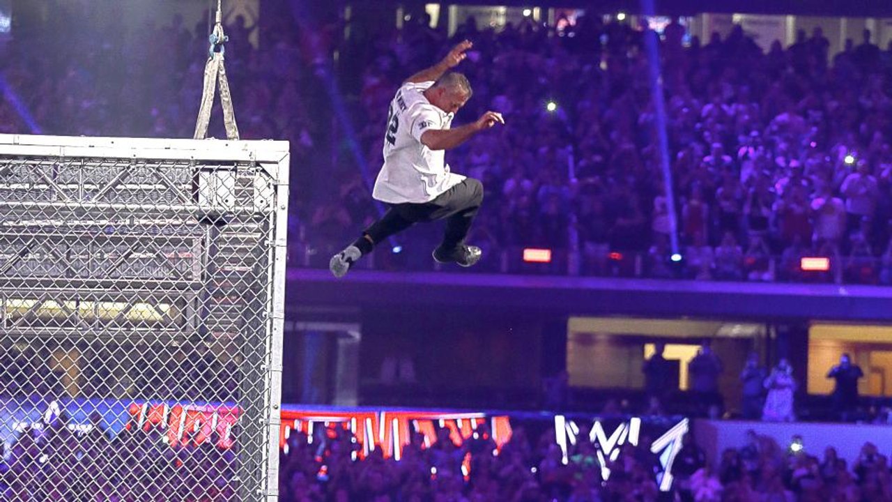 Shane McMahon vs. The Undertaker - Hell in a Cell Match  WrestleMania 32