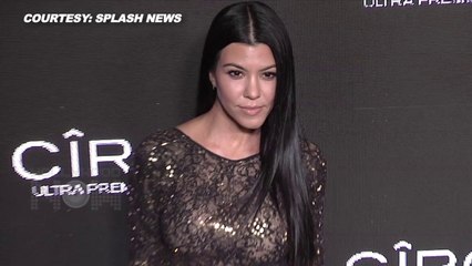 Kourtney Kardashian Flaunts In Racy Poolside Selfie
