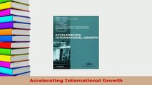 PDF  Accelerating International Growth Ebook