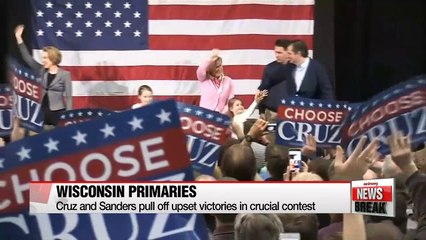 Cruz and Sanders pull off upset victories in Wisconsin primaries