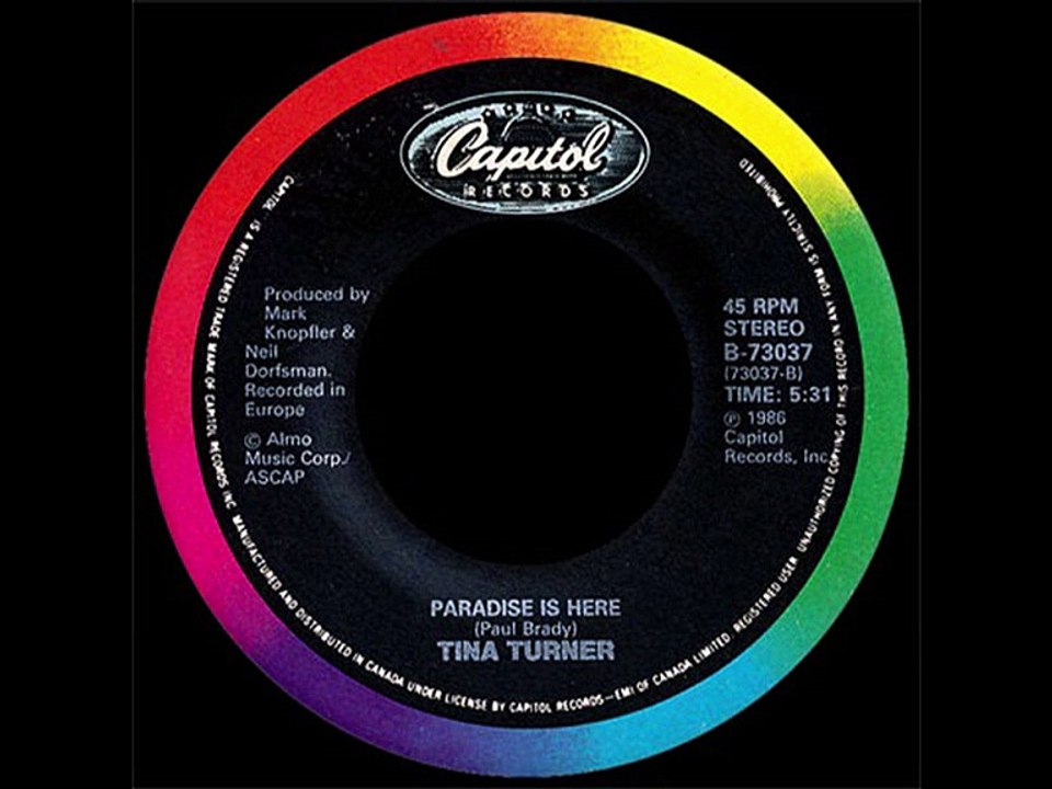 Tina Turner - Paradise is here