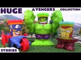 Marvel's Avengers Huge Play Doh Thomas The Tank Engine Surprise Eggs Collection Iron Man Hulk Thor