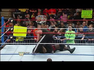 Brock Lesnar dislocates Mark Henry&#39;s elbow- Raw_ Jan. 6_ 2014