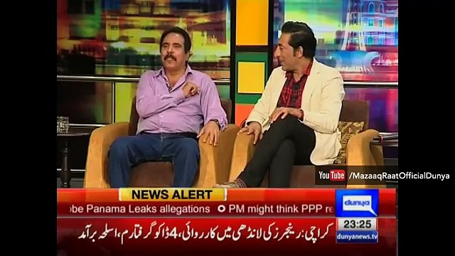 Mazaaq Raat 5 April 2016 - مذاق رات ¦ Drama Actor Tipu - Dunya News