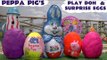 Peppa Pig Play Doh Surprise Eggs Giant Kinder Surprise Egg Thomas & Friends Theme Park Playdough