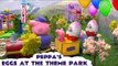 Peppa Pig & Play Doh Kinder Surprise Eggs Thomas and Friends Theme Park Hello Kitty Свинка Пеппа