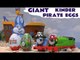Thomas and Friends Play Doh Pirate Surprise Eggs Giant Kinder Egg Bunny Play-Doh Thomas Toys Tomas