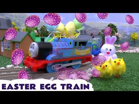 Easter Egg Thomas and Friends Surprise Eggs Bunny Egg Decorating Engine Thomas Y Sus Amigos Tomac