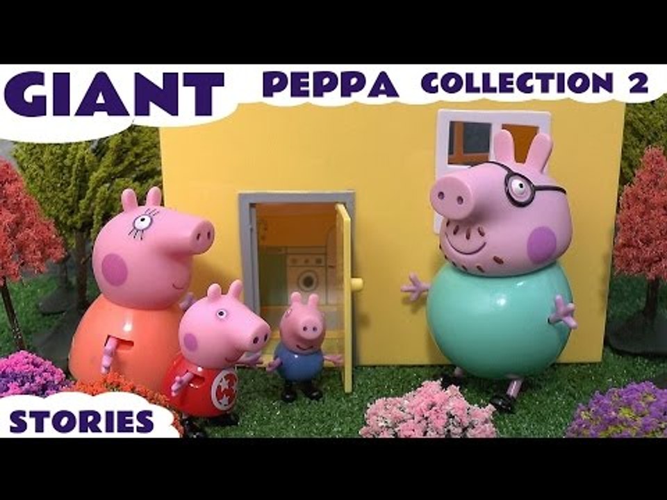 Giant Peppa Pig Story Video Play Doh English Ep...