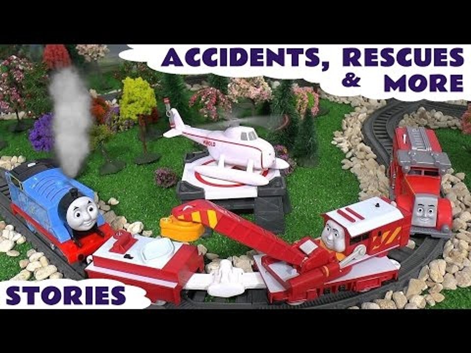 Thomas & Friends Accidents Rescues Play Doh Diggin Rigs Toy Story Episodes Surprise Eggs Stories