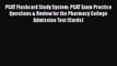 PDF PCAT Flashcard Study System: PCAT Exam Practice Questions & Review for the Pharmacy College