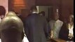 Pistorius leaves court after being charged with the murder