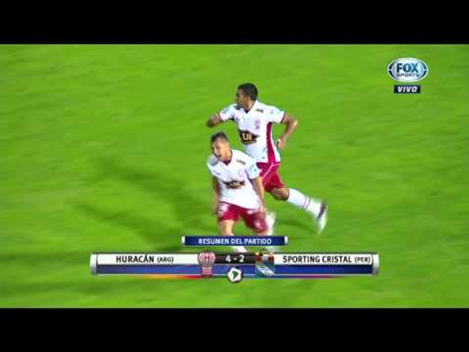 Huracán 4 - 2 Sporting Cristal
