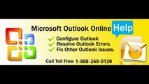 Outlook Technical 1-888-269-0130 Support  Number