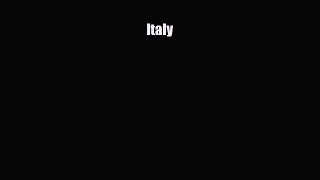 Read ‪Italy Ebook Free