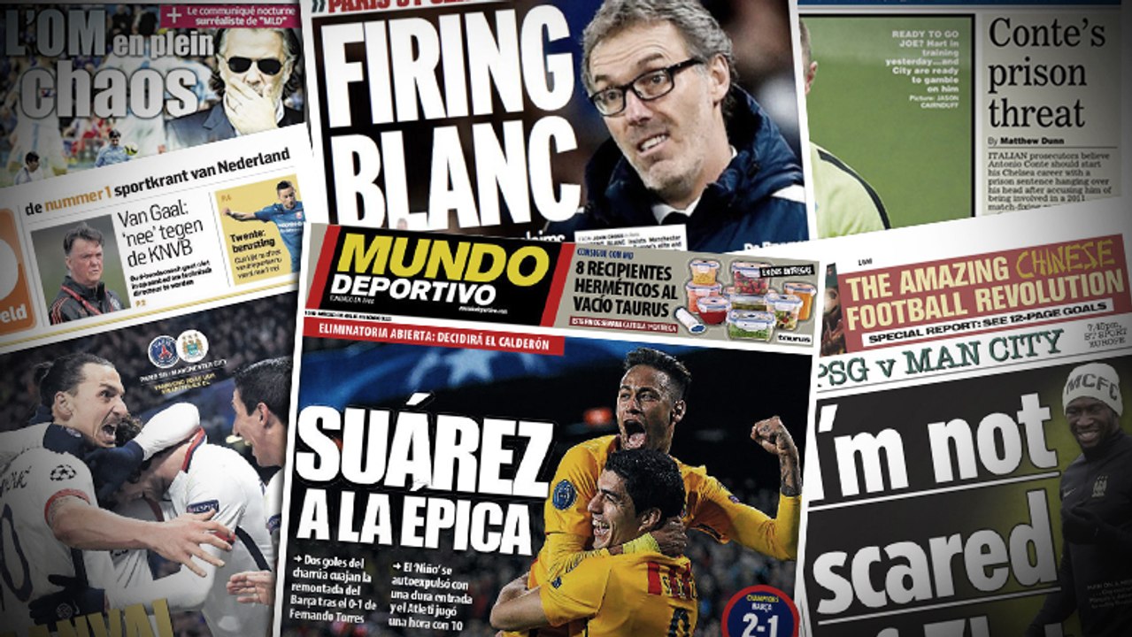 Blanc enflamme le duel PSG-City, Mangala envoie un message à Ibra