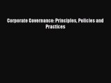 Read Corporate Governance: Principles Policies and Practices Ebook Free