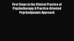 Read First Steps in the Clinical Practice of Psychotherapy: A Practice-Oriented Psychodynamic